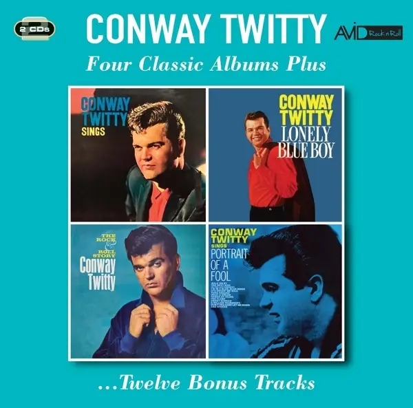 Album artwork for Four Classic Albums Plus by Conway Twitty