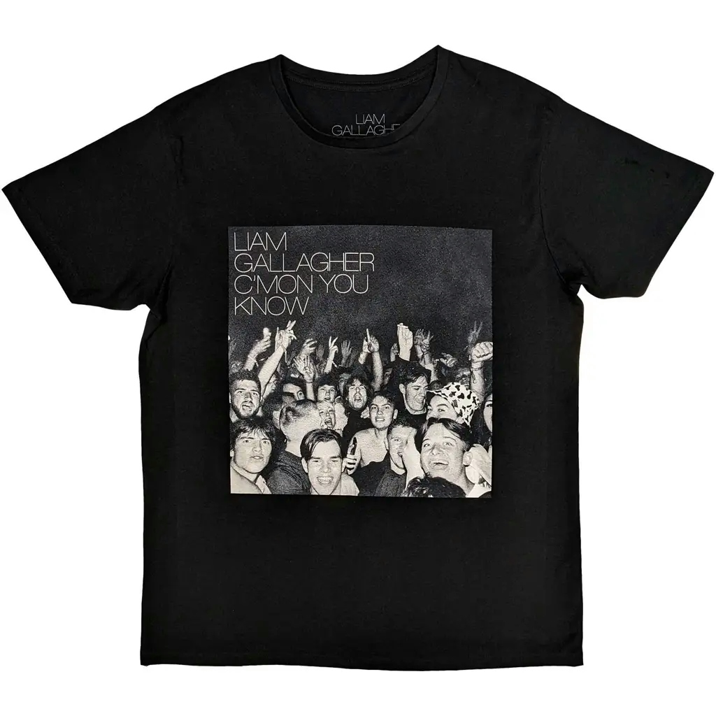 Album artwork for Liam Gallagher Unisex T-Shirt: C'mon You Know  C'mon You Know Short Sleeves by Liam Gallagher