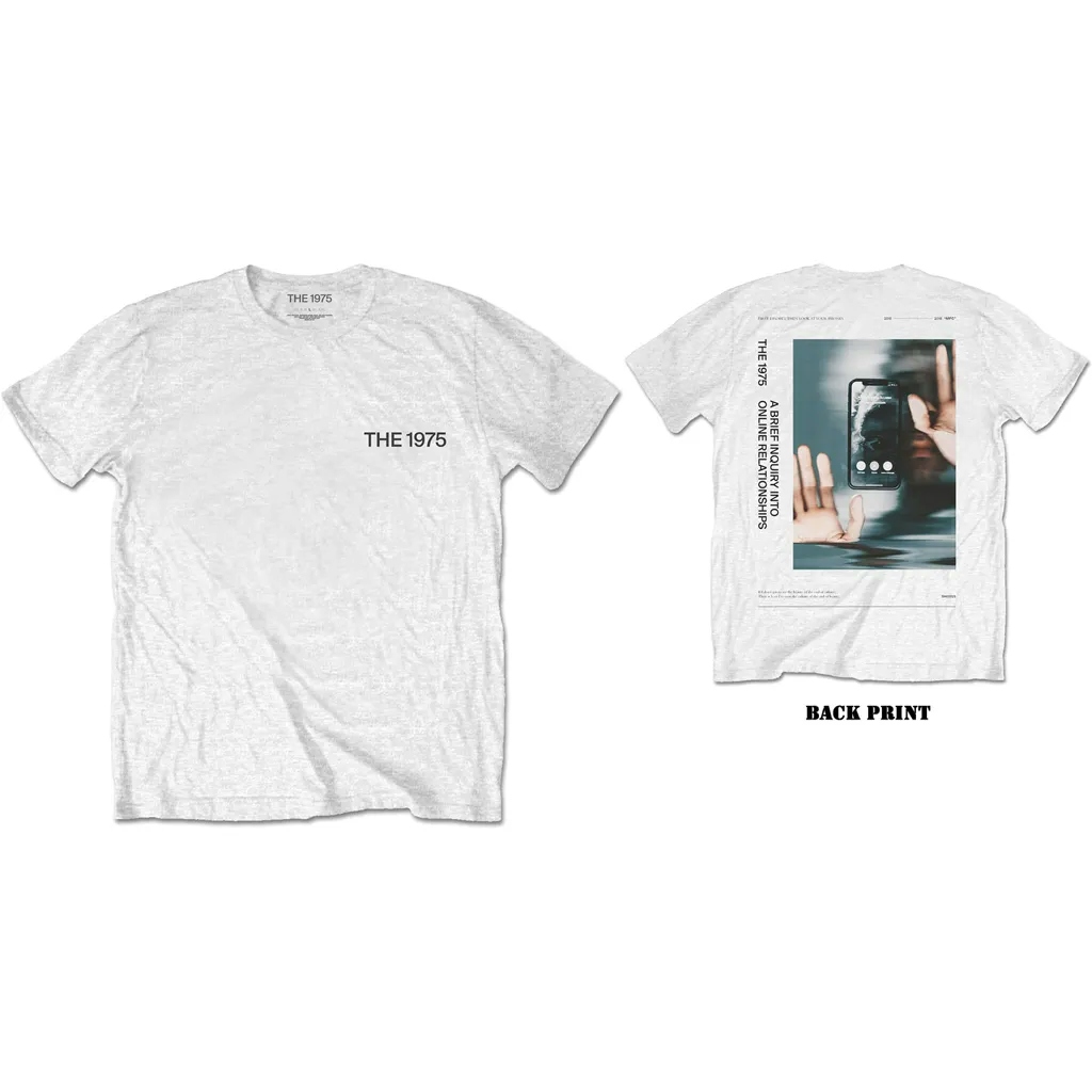 Album artwork for Unisex T-Shirt ABIIOR Side Face Time Back Print by The 1975