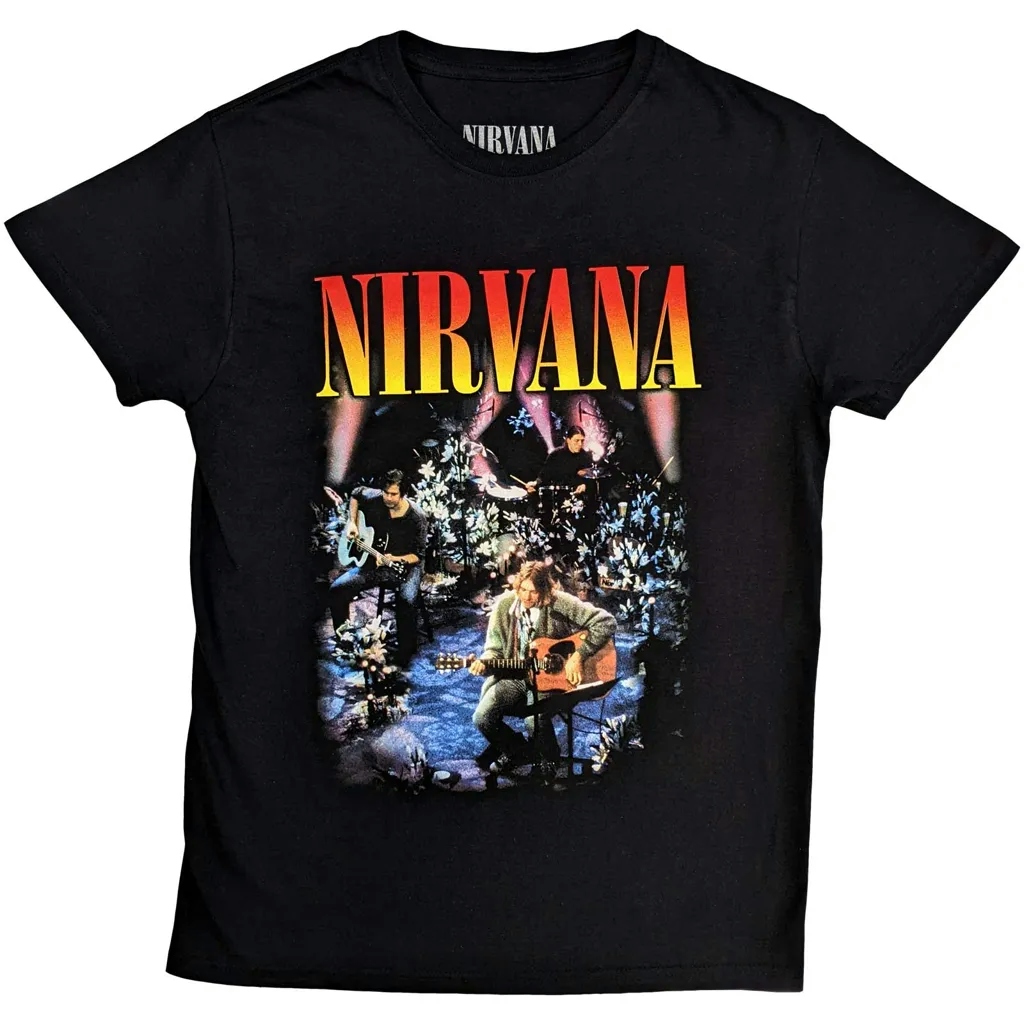 Album artwork for Unisex T-Shirt Unplugged Photo by Nirvana