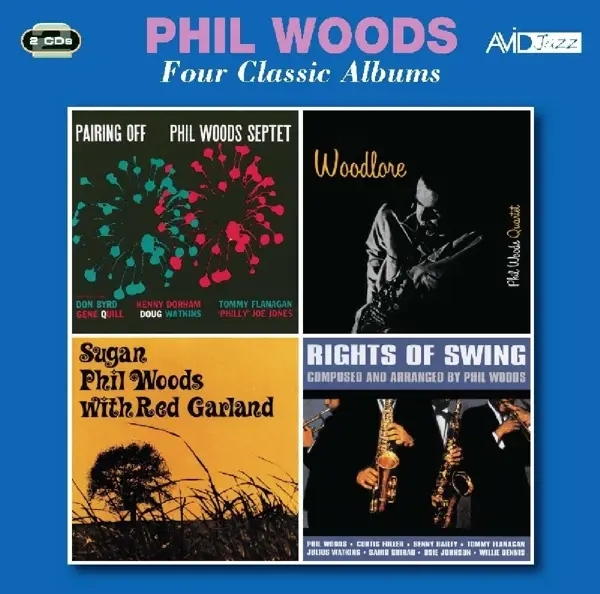 Album artwork for 4 Classic Albums by Phil Woods