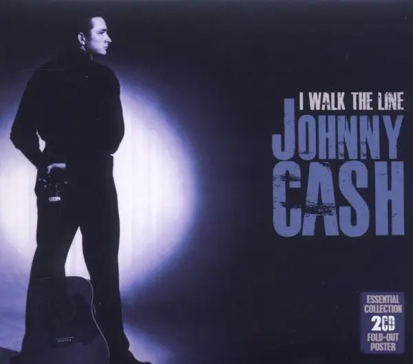 Album artwork for I Walk The Line-Essential Collection by Johnny Cash