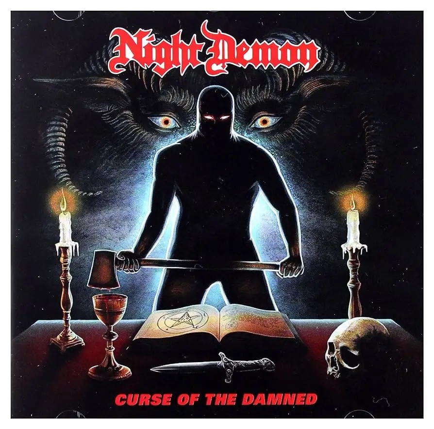 Album artwork for Curse of the Damned (Deluxe Reissue) by Night Demon