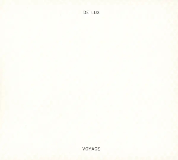 Album artwork for Voyage by De Lux