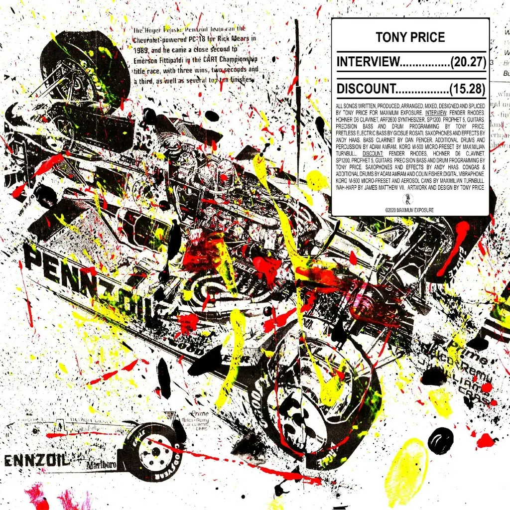 Album artwork for Interview / Discount by Tony Price