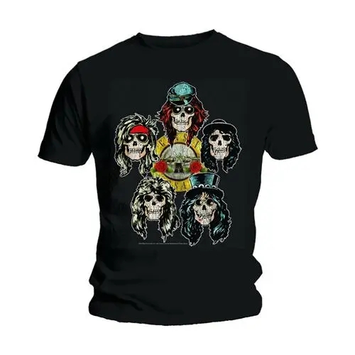 Album artwork for Guns N' Roses Unisex T-Shirt: Vintage Heads  Vintage Heads Short Sleeves by Guns N' Roses