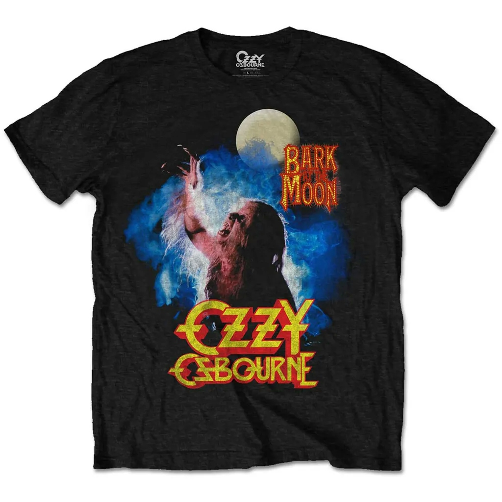 Album artwork for Unisex T-Shirt Bark at the moon by Ozzy Osbourne