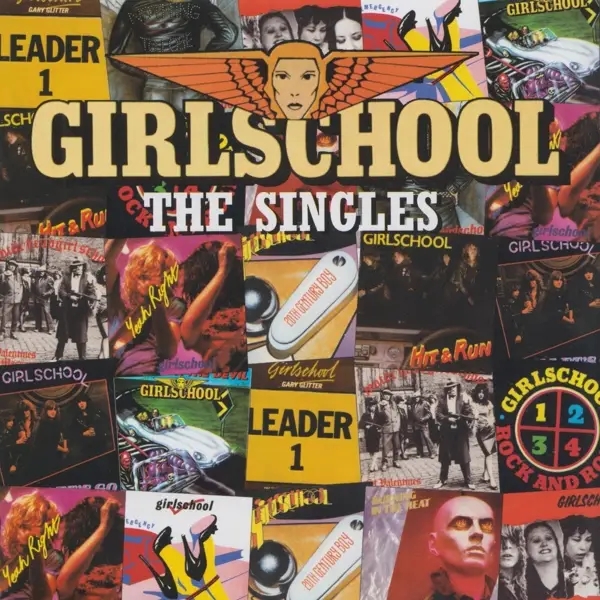 Album artwork for The Singles by Girlschool