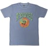 Album artwork for Unisex T-Shirt Crest Psych Light Blue Pigment Wash by Ramones