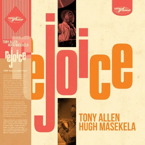 Album artwork for Rejoice by Tony And Masekela,Hugh Allen