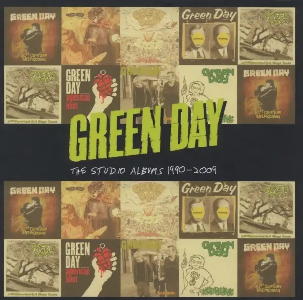 Album artwork for The Studio Albums 1990-2009 by Green Day