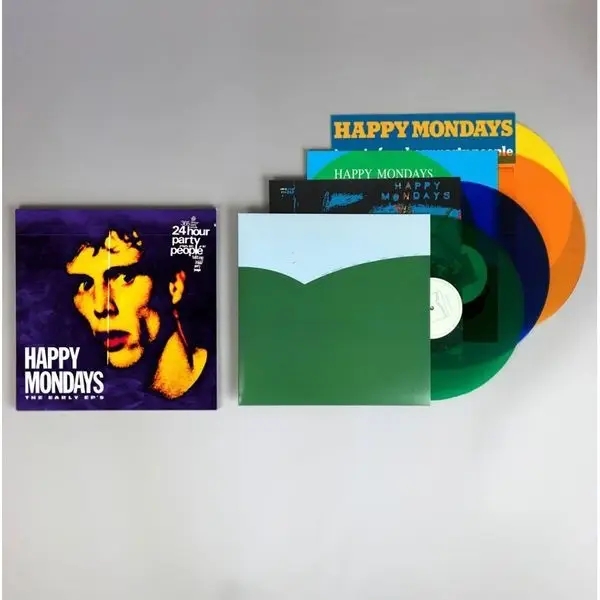 Album artwork for The Early EPs by Happy Mondays