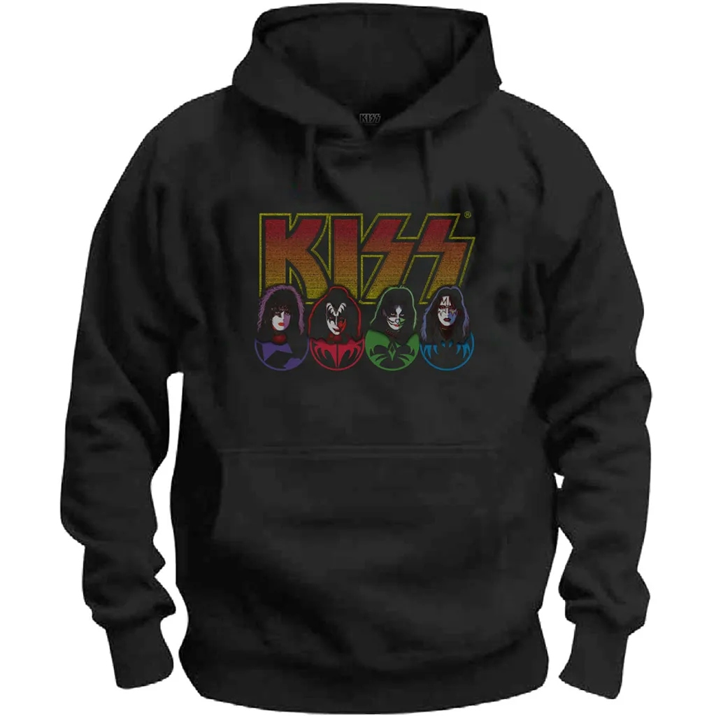 Album artwork for Unisex Pullover Hoodie Logo, Faces & Icons by KISS