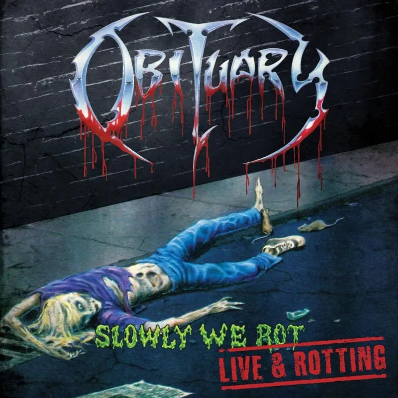 Album artwork for Slowly We Rot - Live and Rotting by Obituary