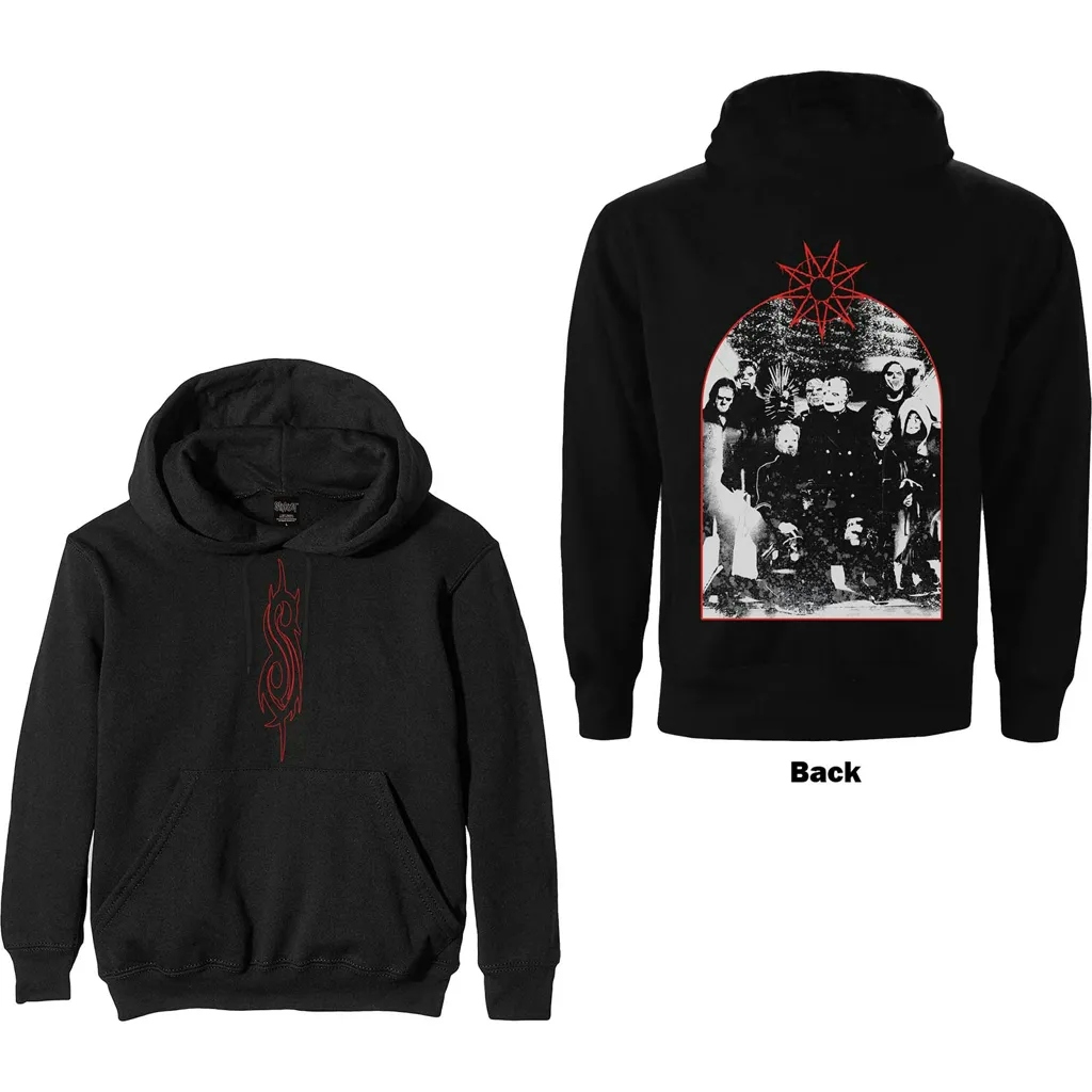 Album artwork for Unisex Pullover Hoodie Arched Group Photo by Slipknot