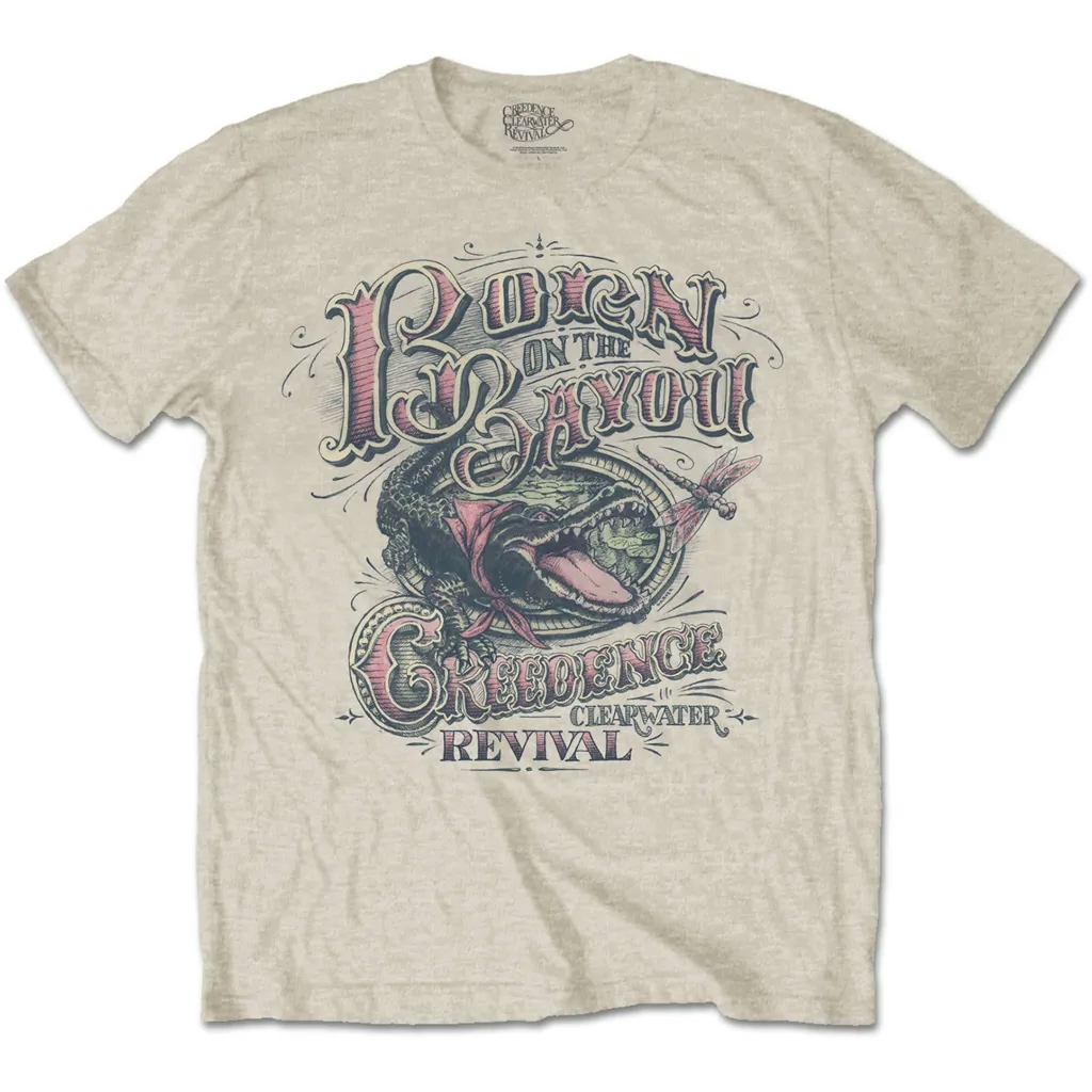 Album artwork for Unisex T-Shirt Born on the Bayou by Creedence Clearwater Revival