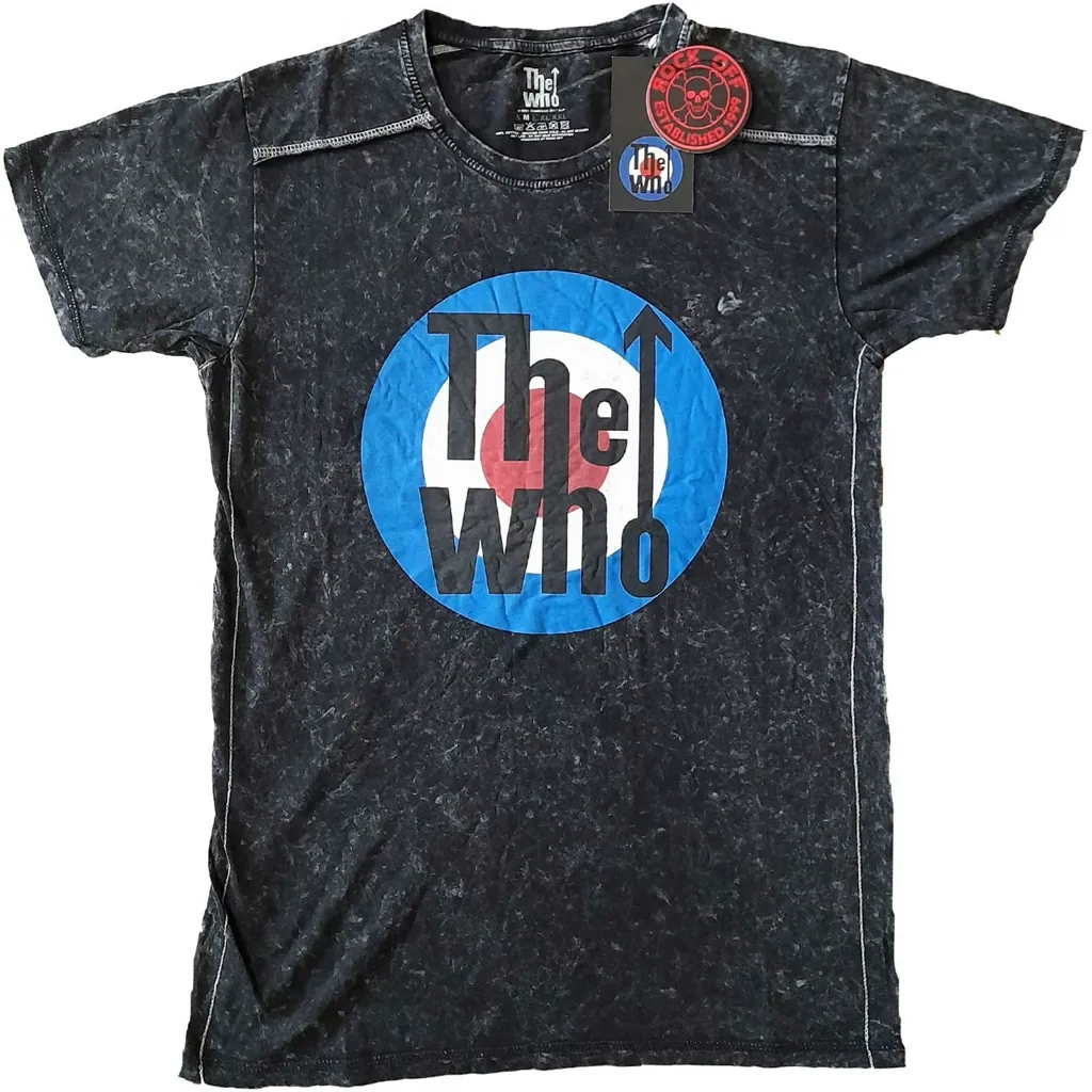 Album artwork for Unisex T-Shirt Target Logo Snow Wash, Dye Wash by The Who