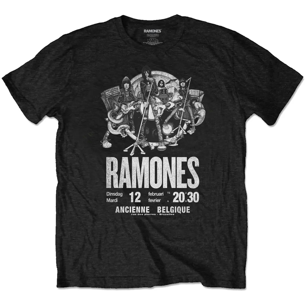 Album artwork for Unisex T-Shirt Belgique Eco Friendly by Ramones
