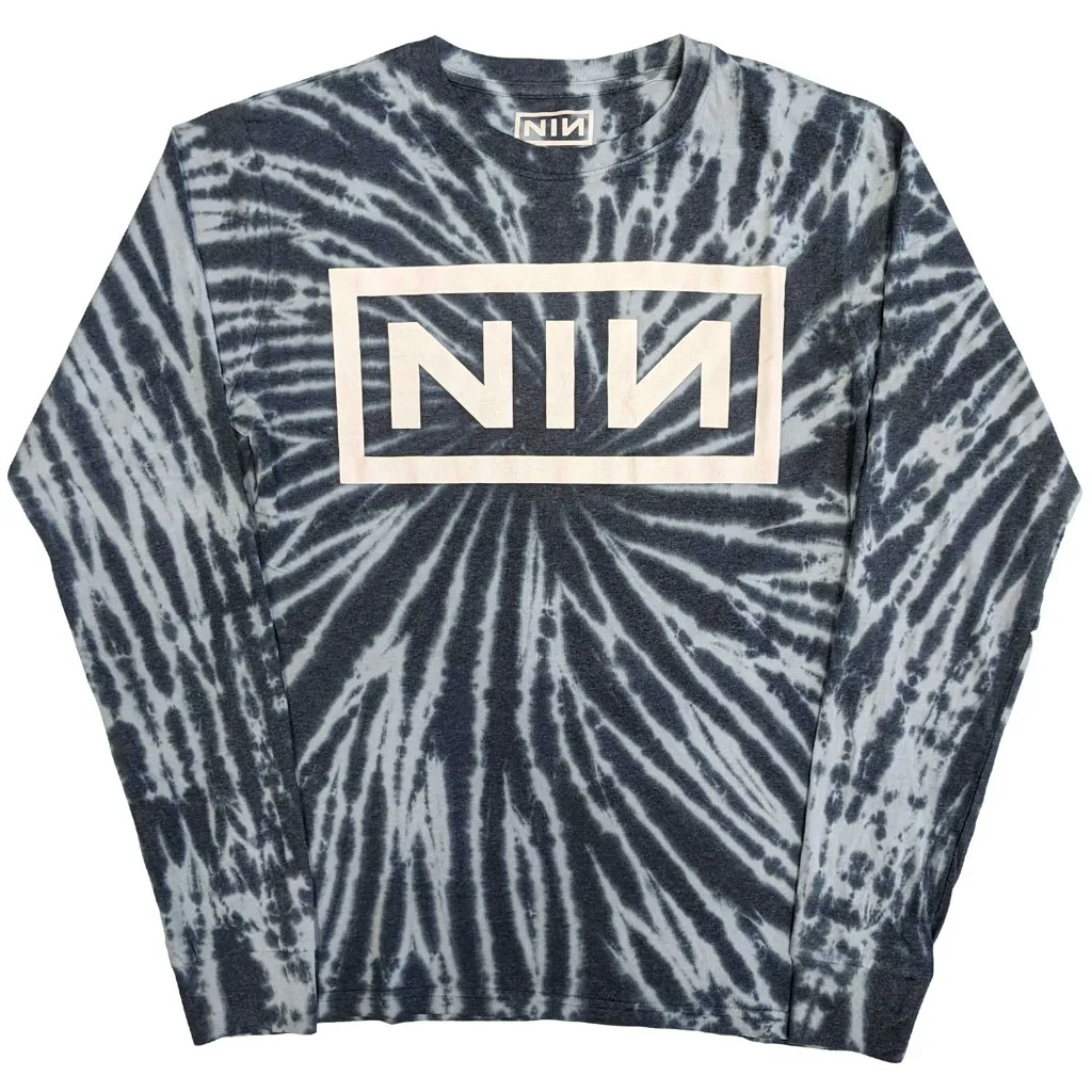 Album artwork for Unisex Long Sleeve T-Shirt Logo Dip Dye, Dye Wash by Nine Inch Nails