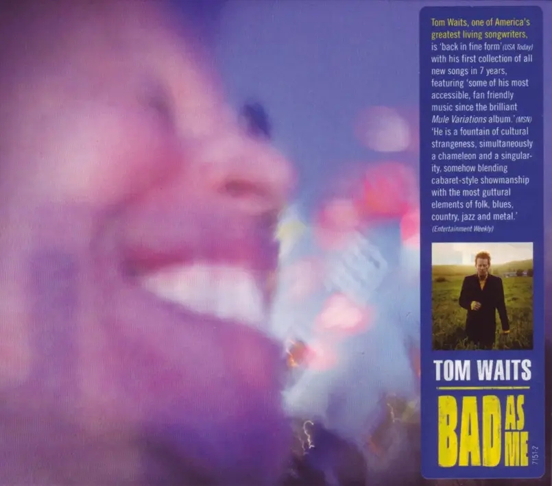 Album artwork for Bad As Me by Tom Waits