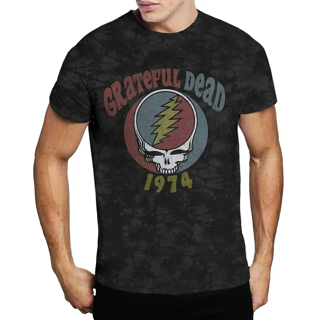 Album artwork for Unisex T-Shirt 1974 Dip Dye, Tie Dye, Dye Wash by Grateful Dead