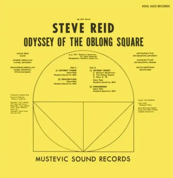 Album artwork for Odyssey of the Oblong Square by Steve Reid
