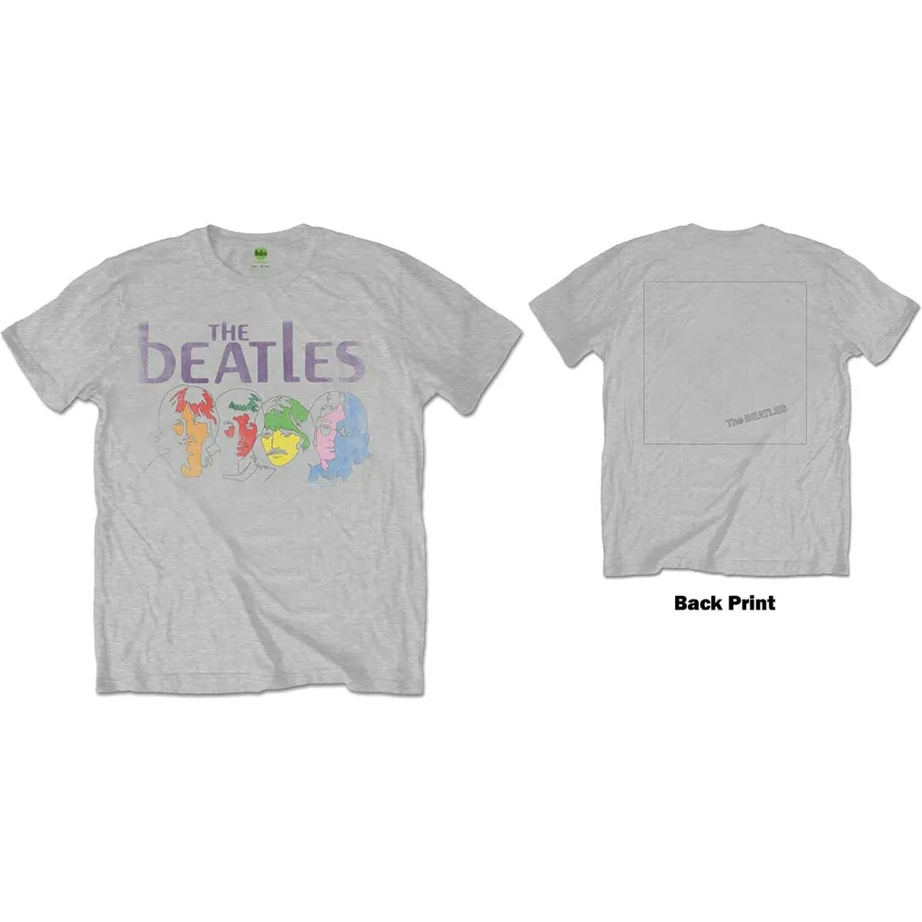 Album artwork for Unisex T-Shirt White Album Back Back Print by The Beatles