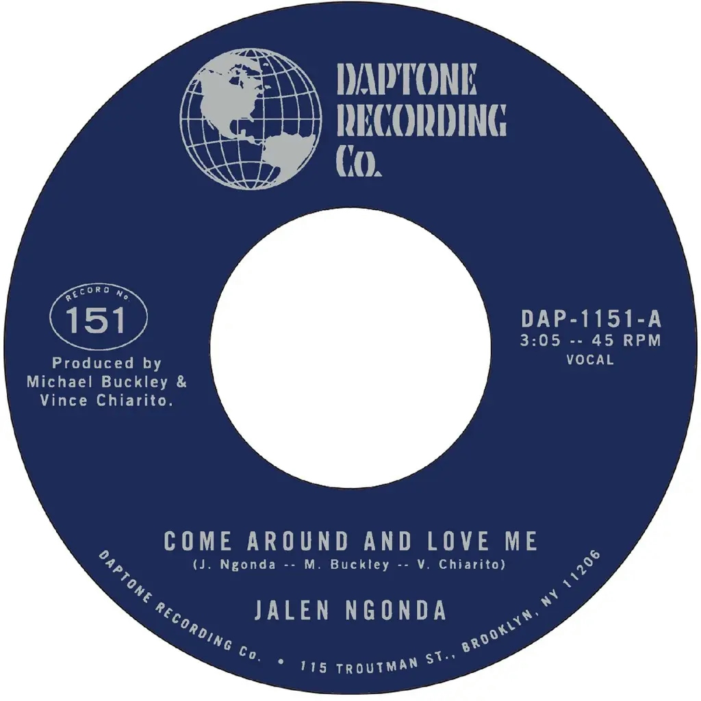Album artwork for Come Around and Love Me b/w What is Left to Do by Jalen Ngonda