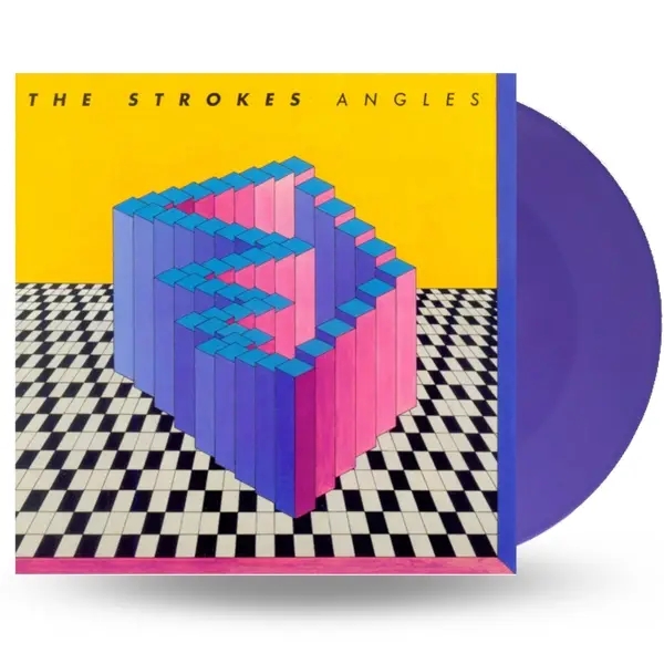 Album artwork for Angles-colored vinyl-green by The Strokes