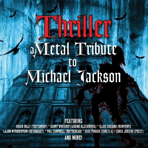Album artwork for Thriller-Metal Tribute To by Michael Jackson