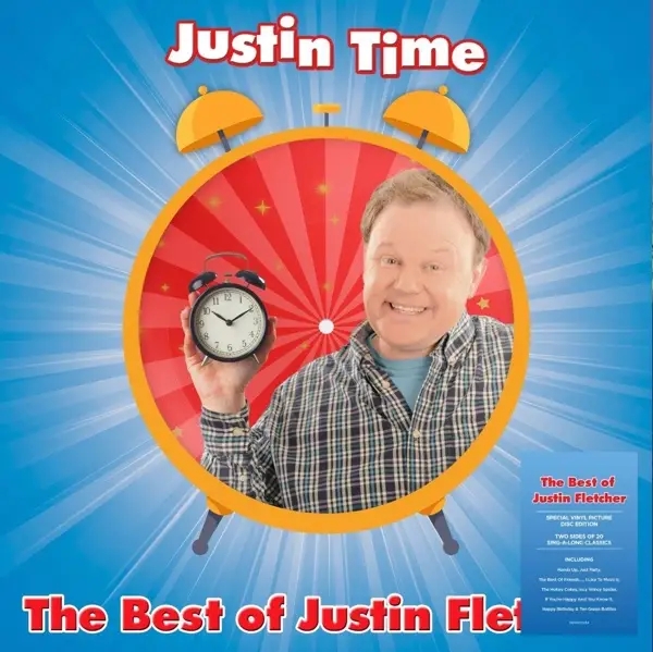 Album artwork for Justin Time The Best Of by Justin Fletcher