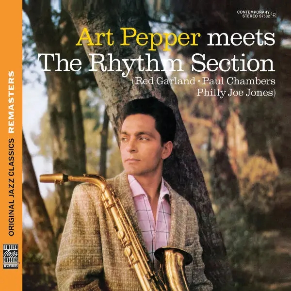 Album artwork for Meets The Rhythm Section by Art Pepper
