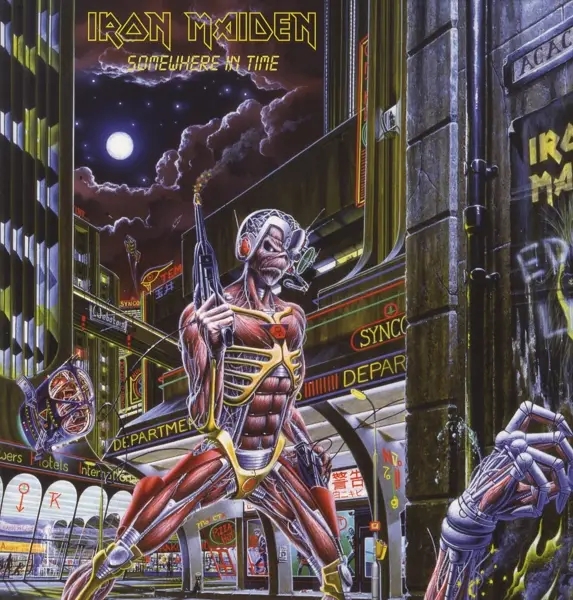 Album artwork for Somewhere In Time by Iron Maiden
