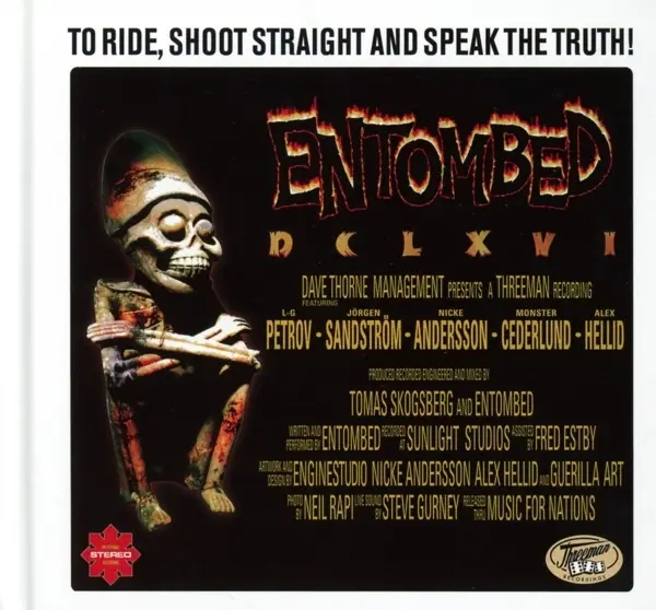Album artwork for To Ride,Shoot Straight And Speak The Truth! by Entombed