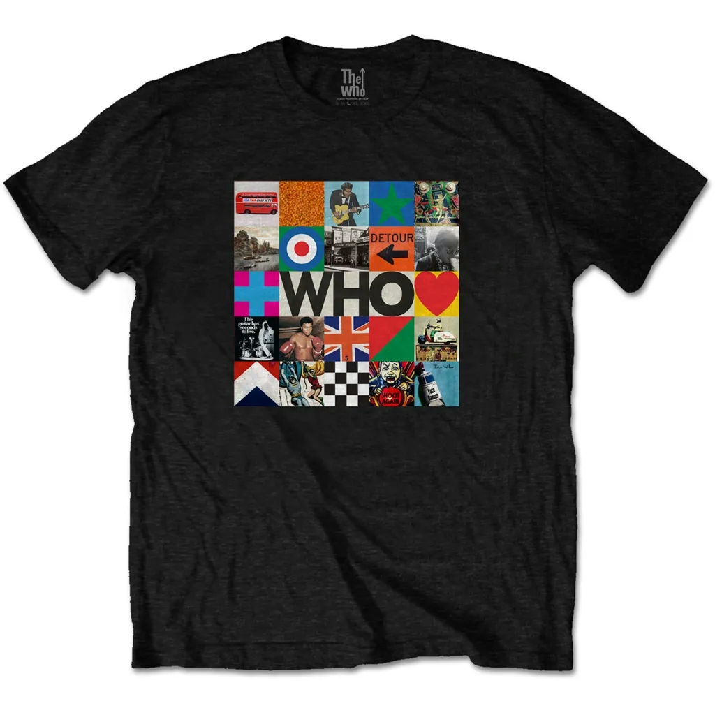 Album artwork for Unisex T-Shirt 5x5 Blocks by The Who