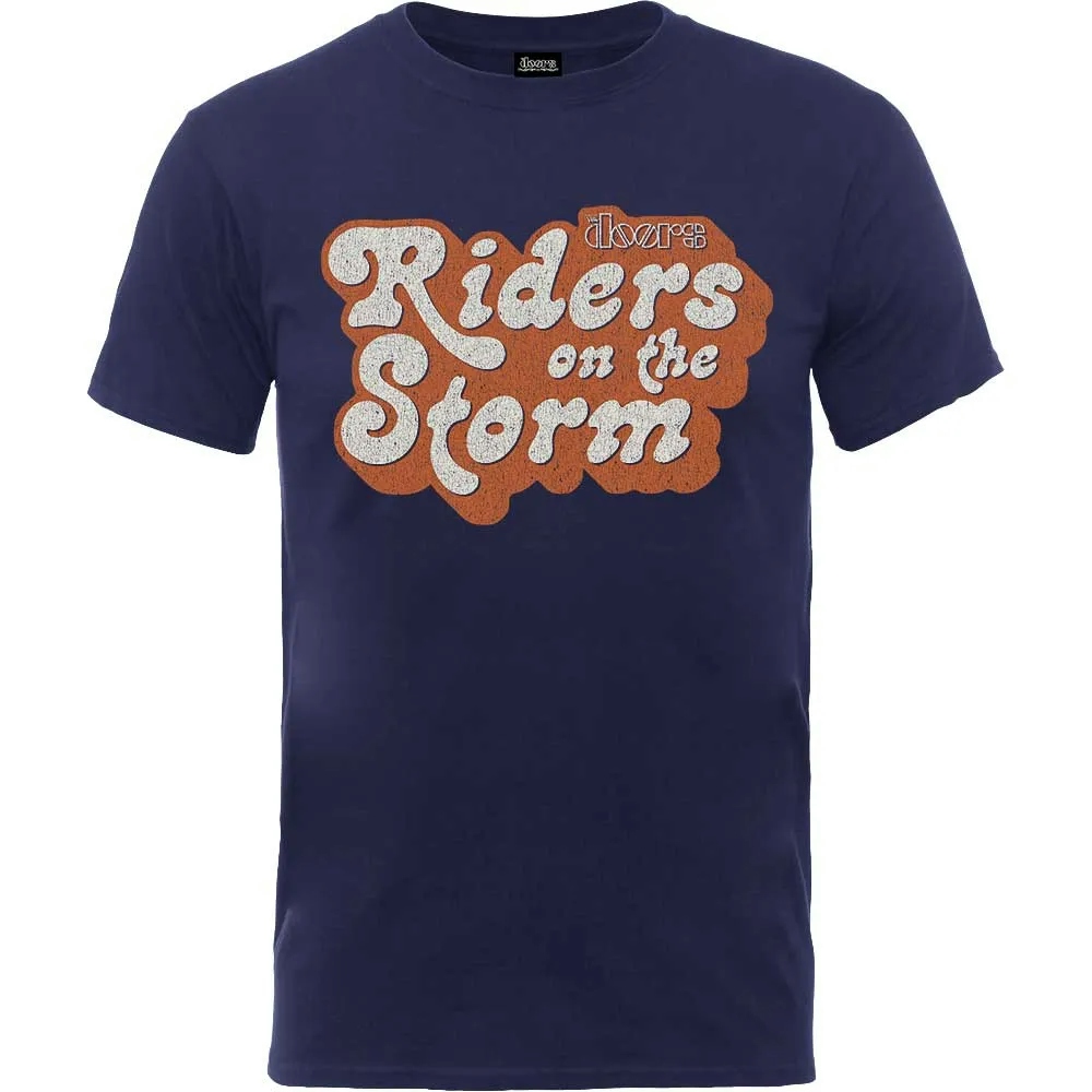 Album artwork for Unisex T-Shirt Riders on the Storm Logo by The Doors