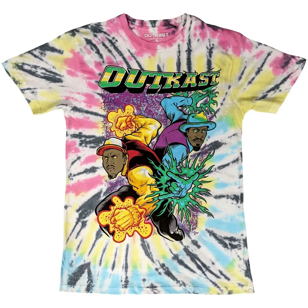 Album artwork for Unisex T-Shirt Superheroes Dip Dye, Dye Wash by Outkast