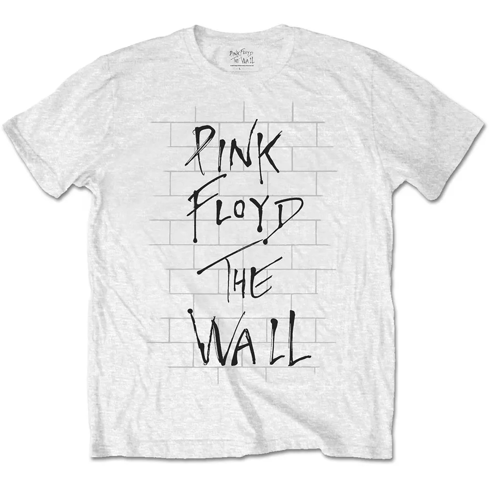 Album artwork for Unisex T-Shirt The Wall & Logo by Pink Floyd