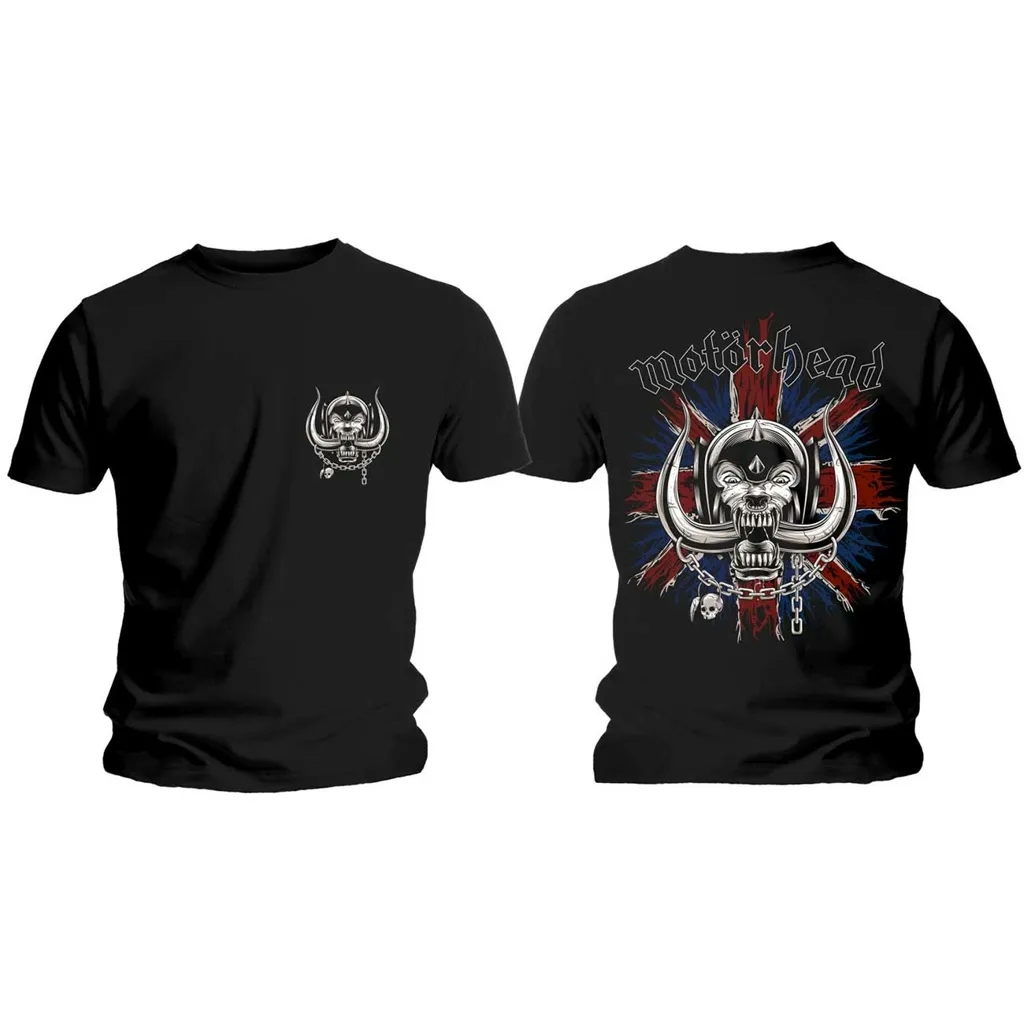 Album artwork for Unisex T-Shirt British War Pig & Logo Back Print by Motorhead