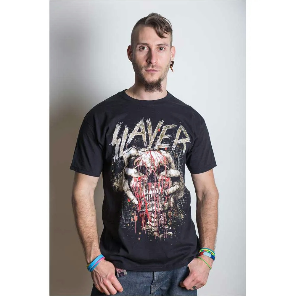 Album artwork for Unisex T-Shirt Skull Clench by Slayer
