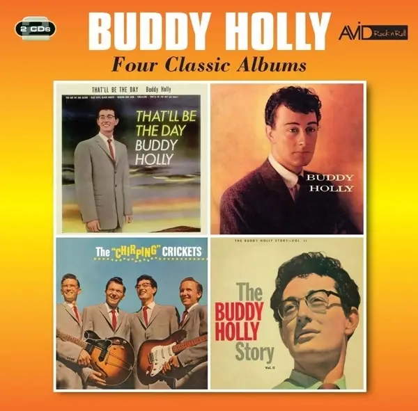 Album artwork for Four Classic Albums by Buddy Holly