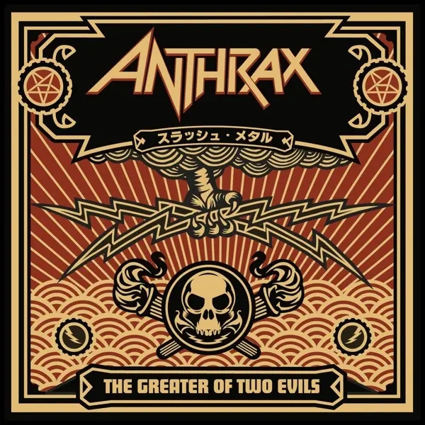 Album artwork for The Greater Of Two Evils by Anthrax