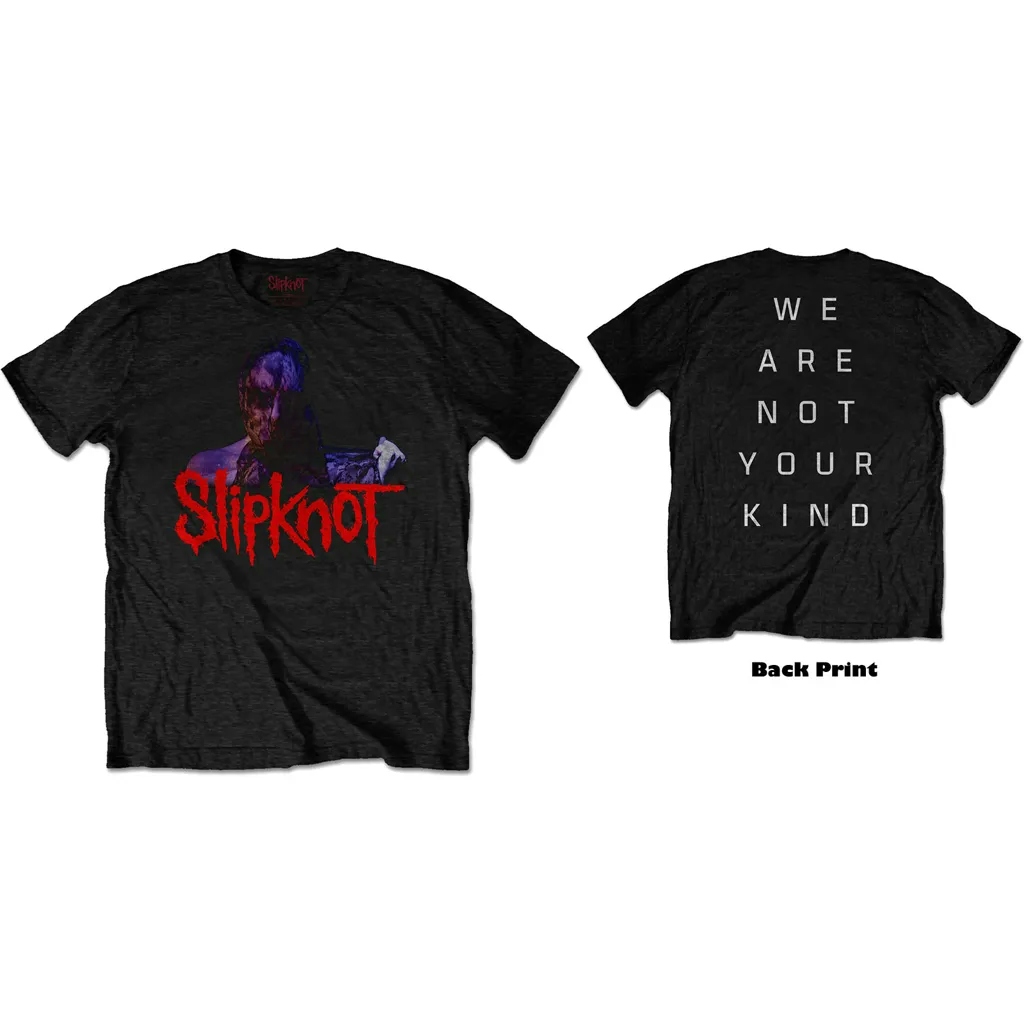 Album artwork for Unisex T-Shirt WANYK Back Hit Back Print by Slipknot