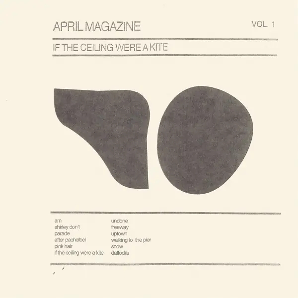 Album artwork for IF THE CEILING WERE A KITE: VOL.1 by April Magazine