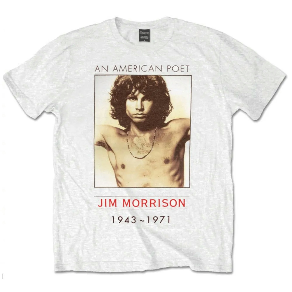 Album artwork for Unisex T-Shirt American Poet by The Doors