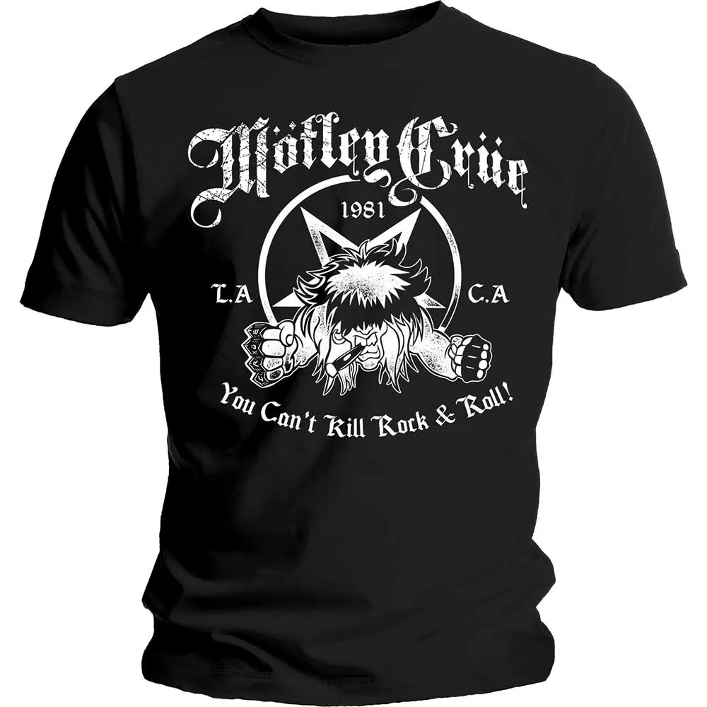Album artwork for Unisex T-Shirt You Can't Kill Rock & Roll by Motley Crue