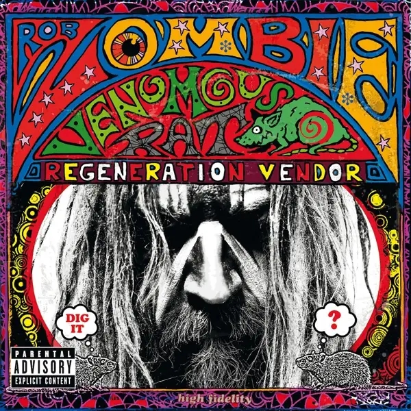 Album artwork for Venomous Rat Regeneration Vendor by Rob Zombie