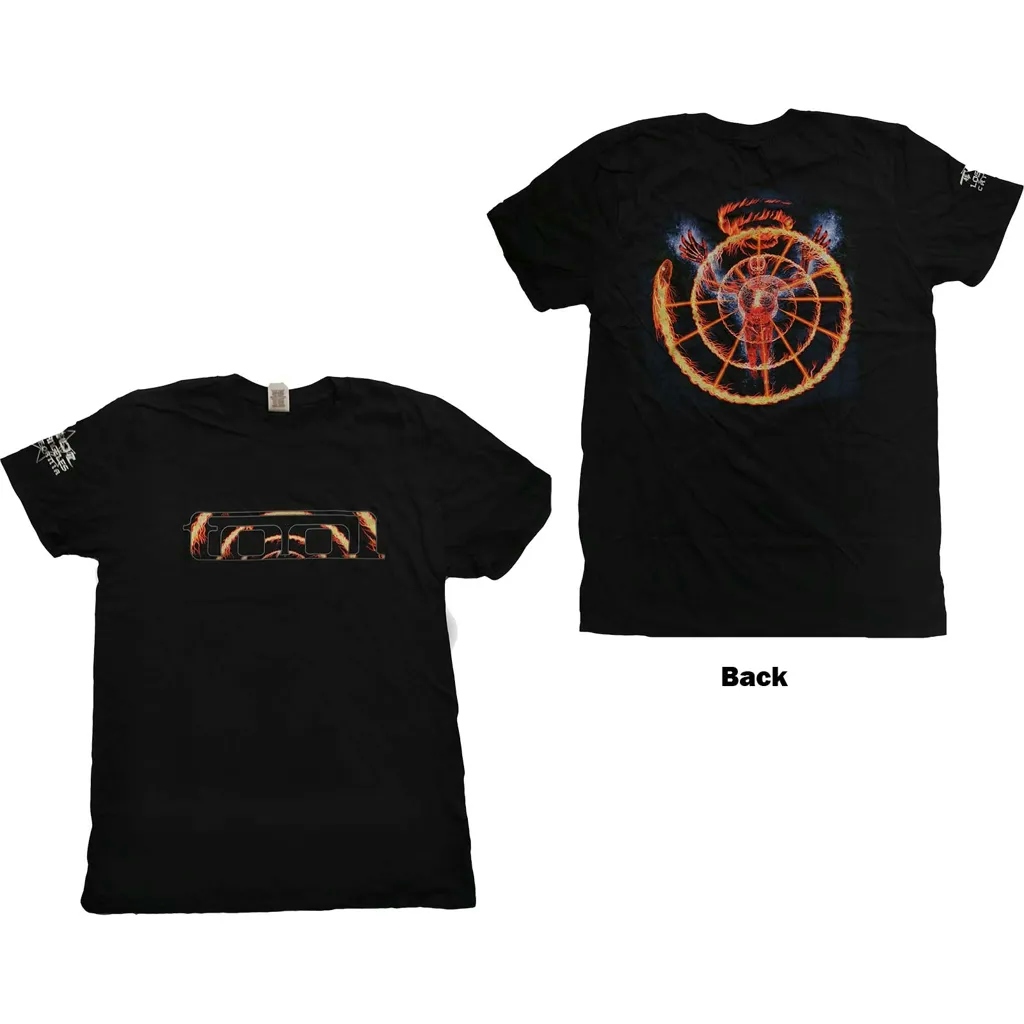 Album artwork for Unisex T-Shirt Flame Spiral Back Print,Sleeve Print by Tool
