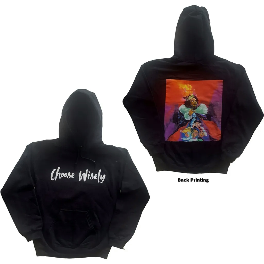 Album artwork for Unisex Pullover Hoodie Choose Wisely Back Print by J Cole