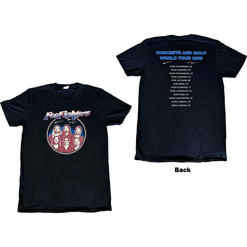Album artwork for Unisex T-Shirt Classic Photo Back Print by Foo Fighters